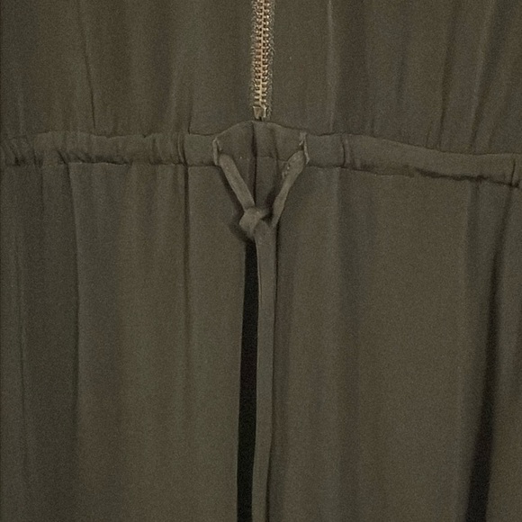 Tahari Women Jumpsuit XL Black Zip Front Sleeveless Contemporary Cocktail Preppy - Picture 5 of 17